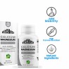 Calcium Magnesium 60 Vcaps Calcio Magnesio - Vitobest Frete grátis!