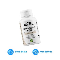 Ácido Hialuronico con MSM 60 Vcaps - VitOBest Frete grátis!