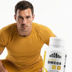 Super Omega 3-6 - 100 Perlas - VitOBest. ¡Envíos Gratis!