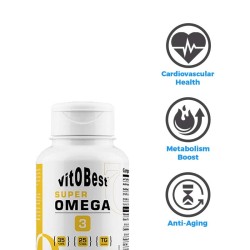 Super Omega 3 90 Perlas - VitOBest Frete grátis!
