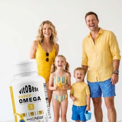 Super Omega 3 90 Perlas - VitOBest Frete grátis!