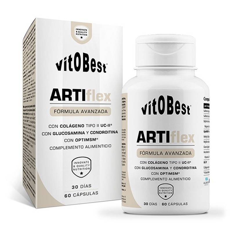Artiflex 60 Cápsulas - VitOBest Salud Articular ¡Envíos Gratis!