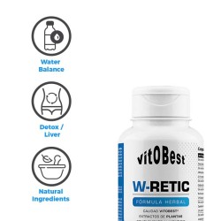 W-Retic Herbal Formula 90 Cápsulas - VitOBest ¡Envíos Gratis!