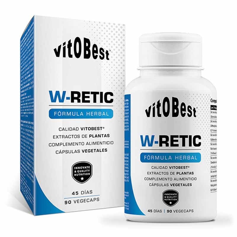 W-Retic Herbal Formula 90 Cápsulas - VitOBest ¡Envíos Gratis!