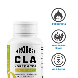 CLA  + Te verde - 70 Cápsulas  - VitOBest Frete grátis!