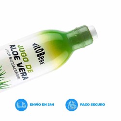 Jugo de Aloe Vera Ecológico 1 Litro - VitOBest ¡Envíos Gratis!