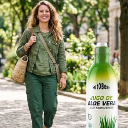 Jugo de Aloe Vera Ecológico 500 ml - VitOBest Frete grátis!
