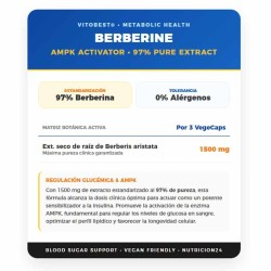 Berberine - VitoBest ¡Envíos Gratis!