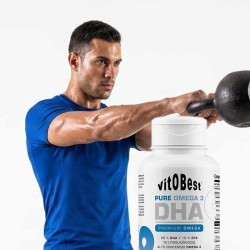 Pure Omega 3 DHA 90 Perlas - Vitobest Frete grátis!