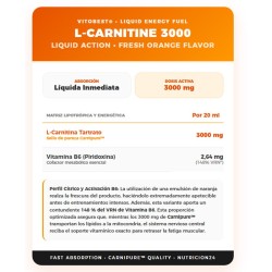 L-Carnitine 3000 - 500 ml - VitOBest