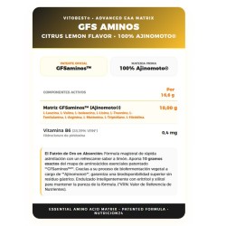 GFS Aminos Powder 500Gr - VitoBest Aminoacidos Frete grátis!