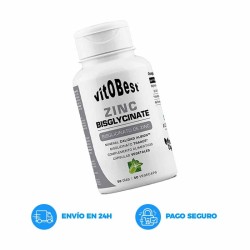 Zinc Bisglycinate 50 caps - VitOBest Frete grátis!
