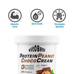 Protein Peanut ChocoCream 300 g - Vitobest ¡Envíos Gratis!