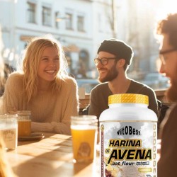Harina de Avena 2 Kg Sabores - VitOBest. ¡Envíos Gratis!