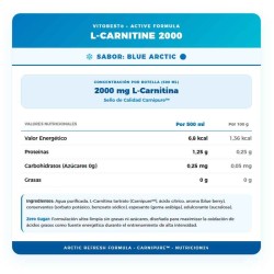 Carnitine 2000 12 x 500ml - Vitobest  Frete grátis!