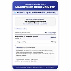Magnesio Bisglicinato  60 vcap - Vitobest  Frete grátis!
