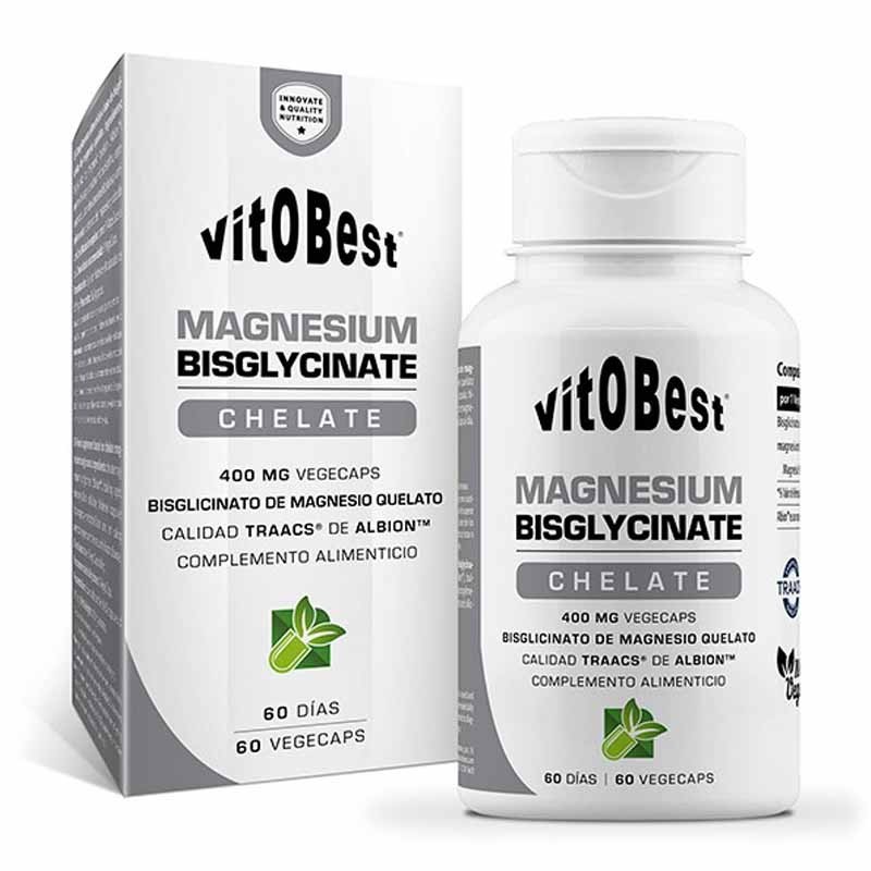 Magnesio Bisglicinato  60 vcap - Vitobest  Frete grátis!