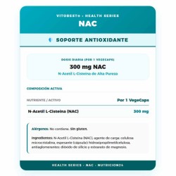 NAC N-Acetilcisteína 100 Vcaps - VitOBest Frete grátis!