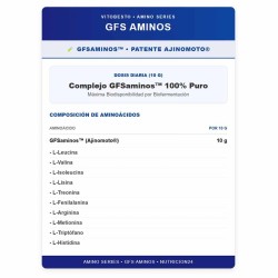 GFS Aminos Powder Natural 300Gr - VitoBest ¡Envíos Gratis!