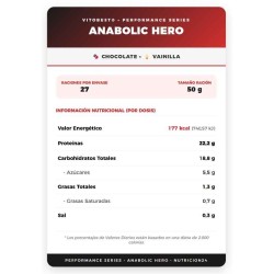 Anabolic Hero 3 lb /1360 grs - Vitobest Comprar online