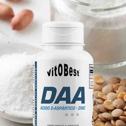 DAA (D-Aspartic Acid + Zinc) 90 caps -  Vitobest ¡Envíos Gratis!