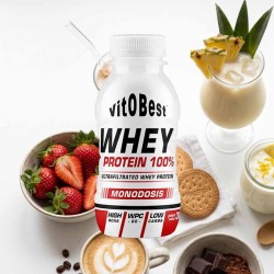 Whey Protein 100% monodosis 30 gr - Vitobest ¡Envíos Gratis!