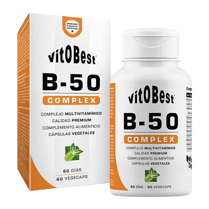 B-50 Complex 60 Vcaps - VitOBest ¡Envíos Gratis!