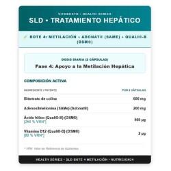 SLD Scientific Liver Detox 300 Cápsulas -VitOBest ¡Envíos Gratis!