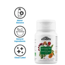 Cactinea Bio & Papaya Bio 45 Vcaps - Vitobest ¡Envíos Gratis!