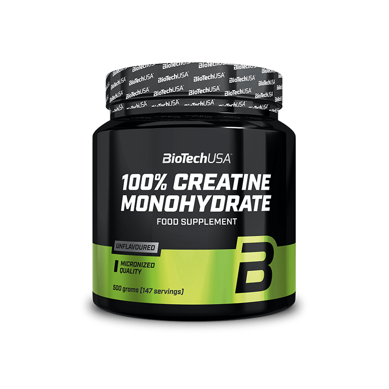 100% Creatine Monohydrate 500 g sin sabor - imagen oficial BioTechUSA