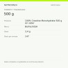 100% Creatine Monohydrate 500 g sin sabor - 500 g | Nutricion24
