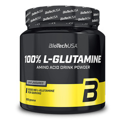 100% L-Glutamine 500 g - imagen oficial BioTechUSA