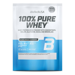 100% Pure Whey 28 g - black biscuit - imagen oficial BioTechUSA
