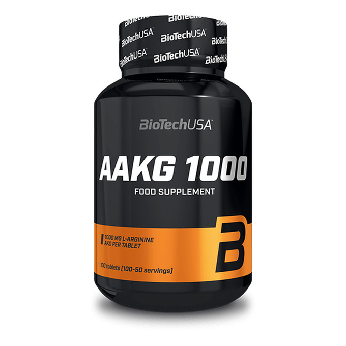 AAKG 1000 100 tabletas - imagen oficial BioTechUSA