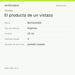 AAKG 7800 25 ml - El producto de un vistazo | Nutricion24