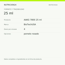 AAKG 7800 25 ml - 25 ml | Nutricion24