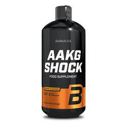 AAKG Shock líquido 1000 ml - naranja - imagen oficial BioTechUSA