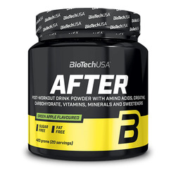 After bebida en polvo 420 g - manzana verde - imagen oficial BioTechUSA