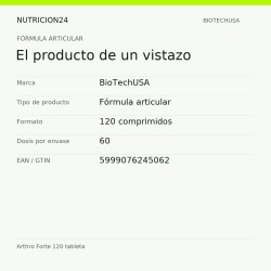 Arthro Forte 120 tableta - El producto de un vistazo | Nutricion24