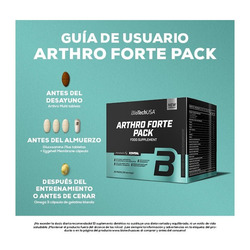 Arthro Forte Pack 30 paquetes - imagen oficial BioTechUSA