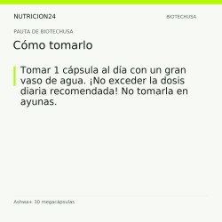 Ashwa+ 30 megacápsulas - Cómo tomarlo | Nutricion24