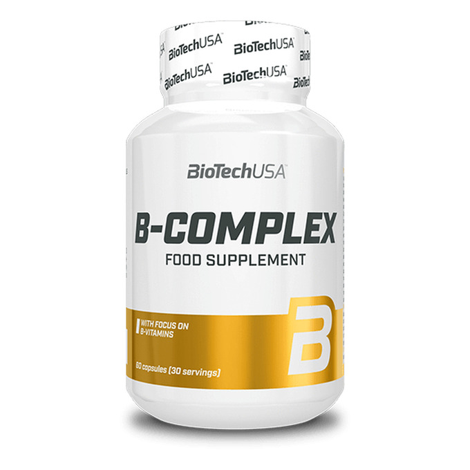 B-Complex 60 cápsula - imagen oficial BioTechUSA