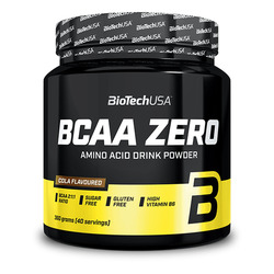 BCAA Zero aminoácidos en polvo 360 g - cola - imagen oficial BioTechUSA
