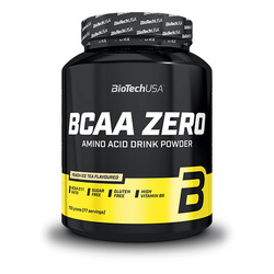 BCAA Zero aminoácidos en polvo 700 g - té helado de melocotón - imagen oficial BioTechUSA
