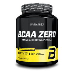 BCAA Zero aminoácidos en polvo 700 g - piña-mango - imagen oficial BioTechUSA