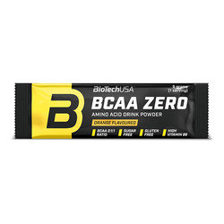 BCAA Zero aminoácidos en polvo 9 g - naranja - imagen oficial BioTechUSA