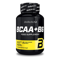 BCAA+B6 100 tabletas - imagen oficial BioTechUSA