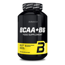 BCAA+B6 200 tabletas - imagen oficial BioTechUSA