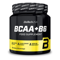 BCAA+B6 340 tabletas - imagen oficial BioTechUSA