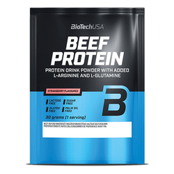 Beef Protein 30 g - fresa - imagen oficial BioTechUSA